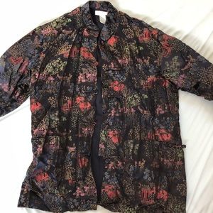 Vintage Chinese brocade jacket
